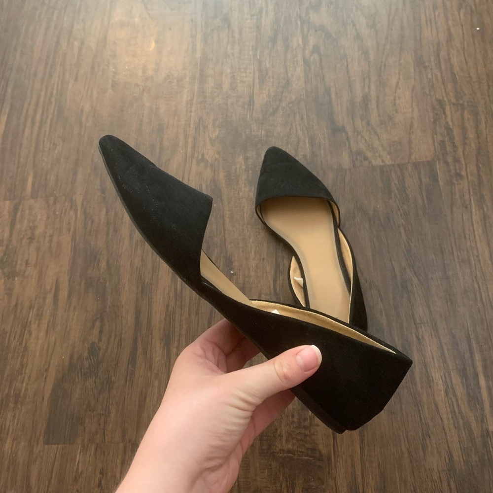 A New Day Microsuede Pointed Toe Flats - image 3